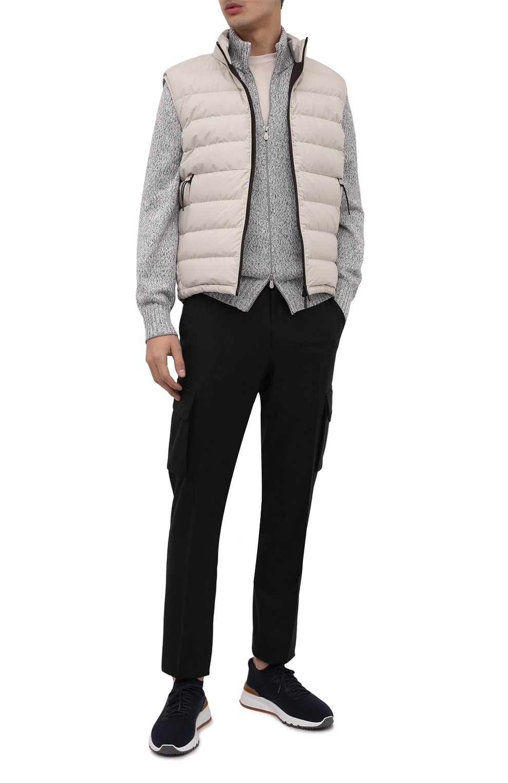 Хлопковый кардиган BRUNELLO CUCINELLI, арт. M2859906, фото 2