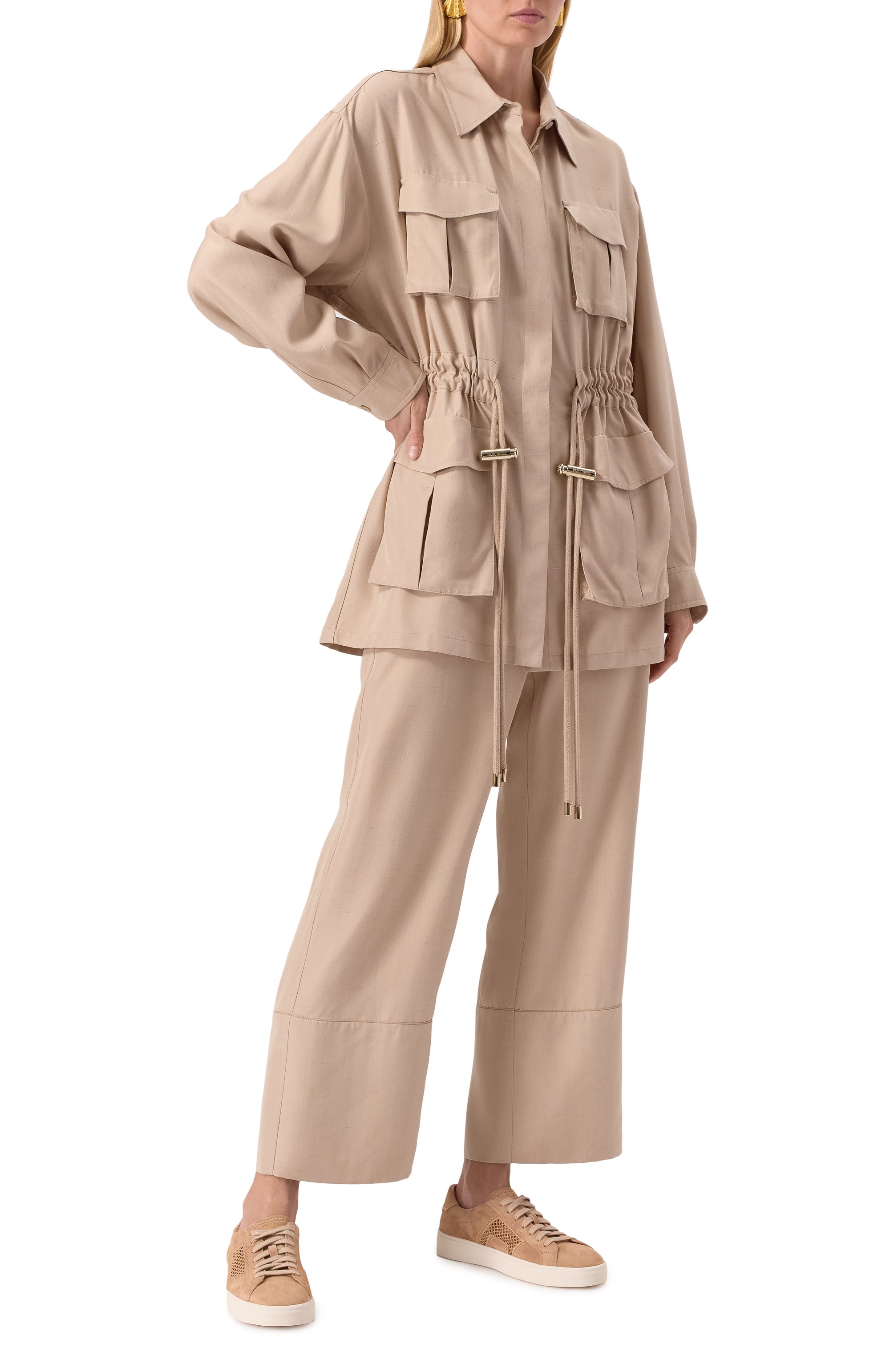 Замшевые кеды SANTONI, арт. WBGG61346PNNTWRS, фото 2