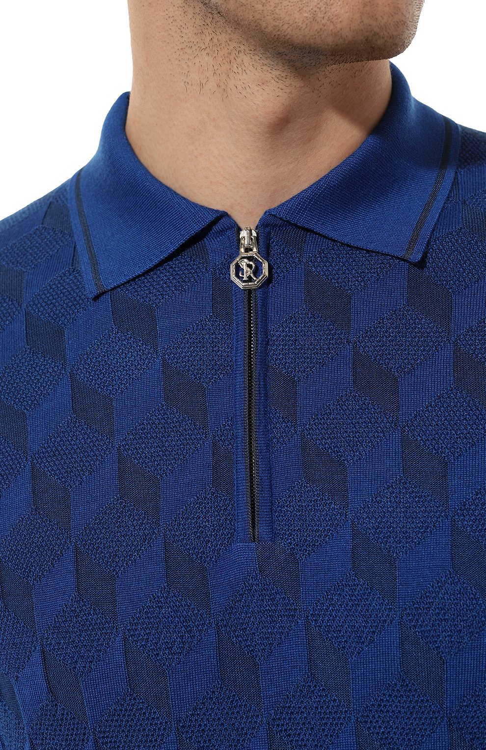 Поло из шерсти и шелка STEFANO RICCI, арт. KE08001P30/E23371, фото 5