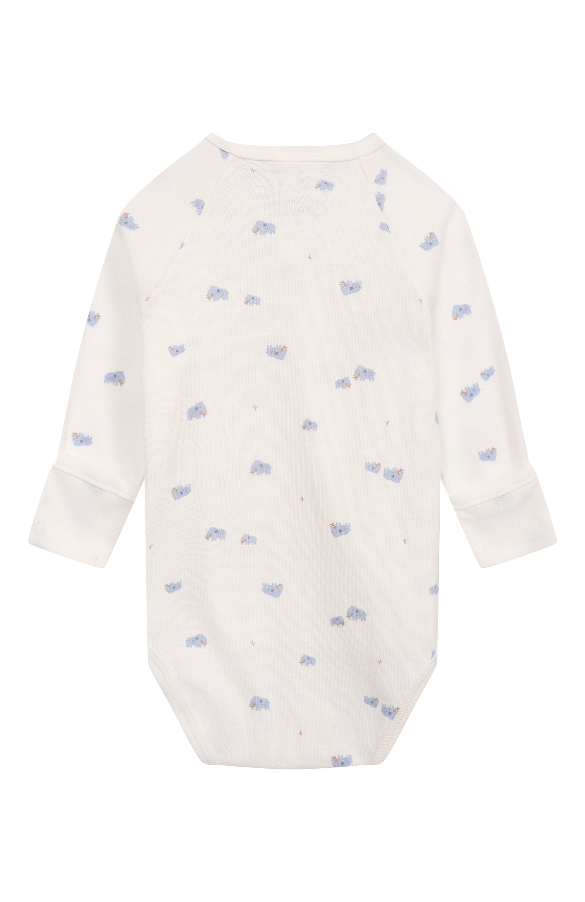 Хлопковое боди SANETTA, арт. 324748, фото 2