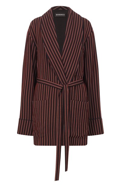 Женский жакет из вискозы и хлопка ANN DEMEULEMEESTER, арт. B0014257/FA748