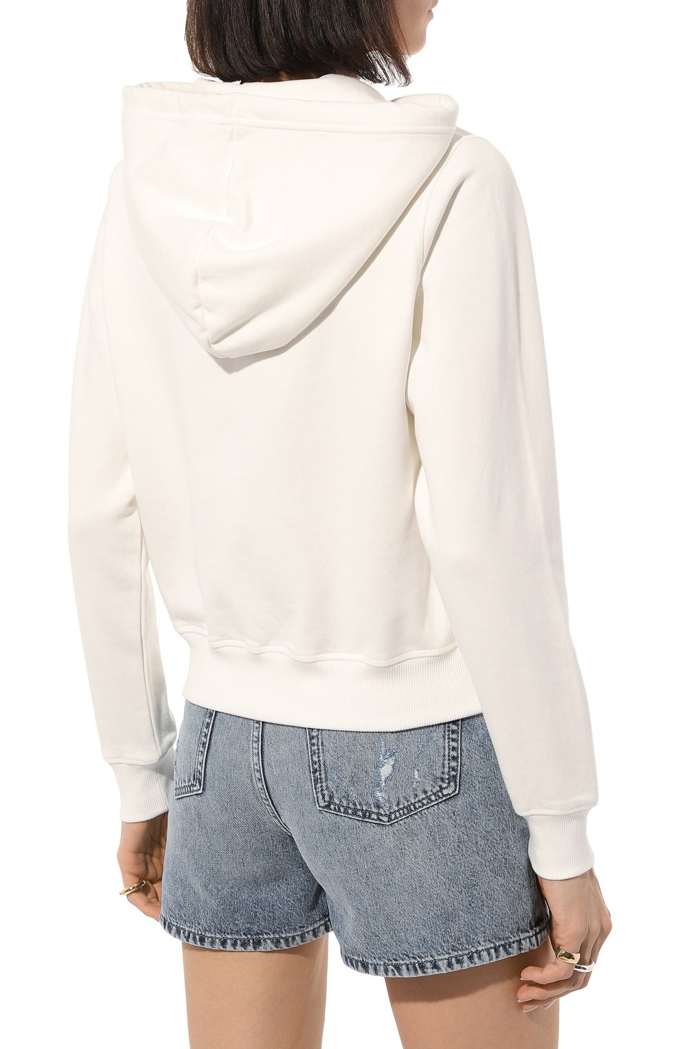 Хлопковое худи DIESEL, арт. A05095/0HERE, фото 4