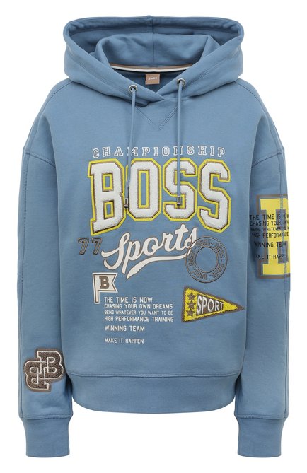 Женский хлопковое худи BOSS, арт. 50484175
