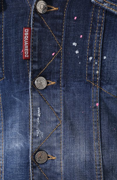 Джинсовая куртка DSQUARED2, арт. S74AM0883/S30342, фото 5
