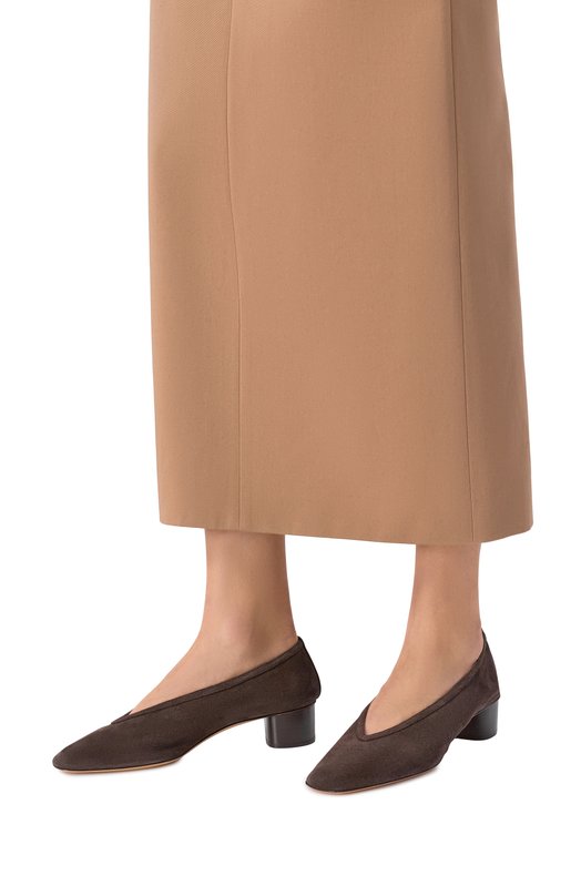 Замшевые туфли Luna 40 Le Monde Beryl LUP-SUE-PEP Коричневый  LUP-SUE-PEP Фото 2