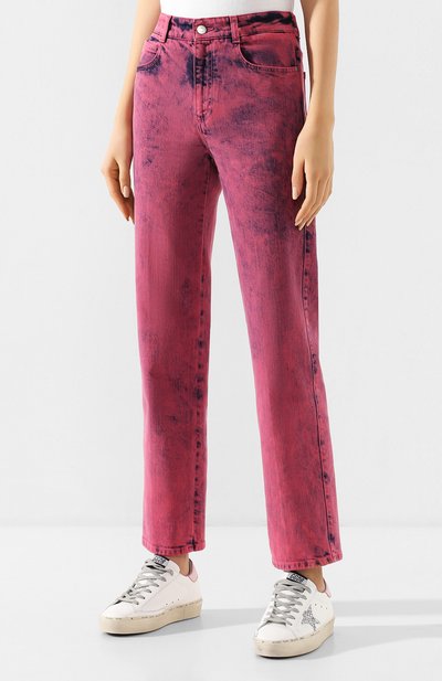 Джинсы STELLA MCCARTNEY розового цвета по цене 48500 руб., арт. 600453/SNH61, фото 3 Джинсы STELLA MCCARTNEY, арт. 600453/SNH61, фото 3
