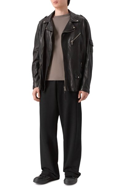 Хлопковая футболка RICK OWENS, арт. RU01F2232/JA, фото 2