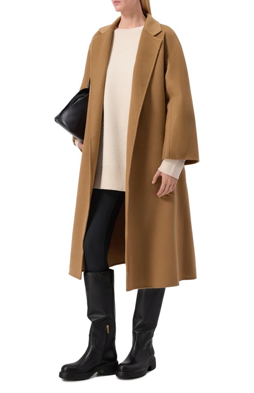 Кожаные сапоги Santoni WSEG71747SM0NVRF Чёрный  WSEG71747SM0NVRF Фото 3