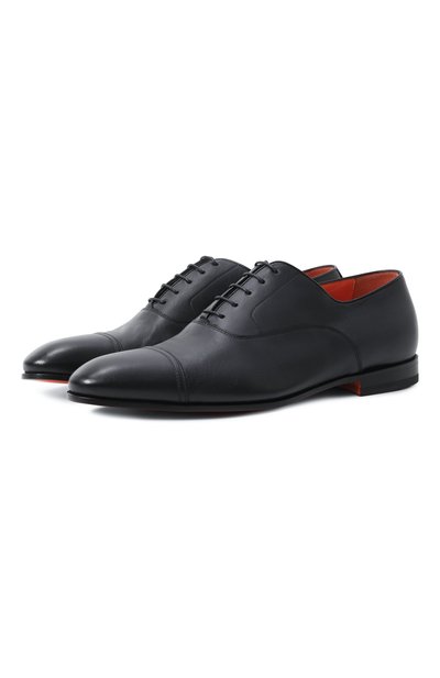 Мужские кожаные оксфорды levante SANTONI, арт. MCLG17801SA3BSLFN01