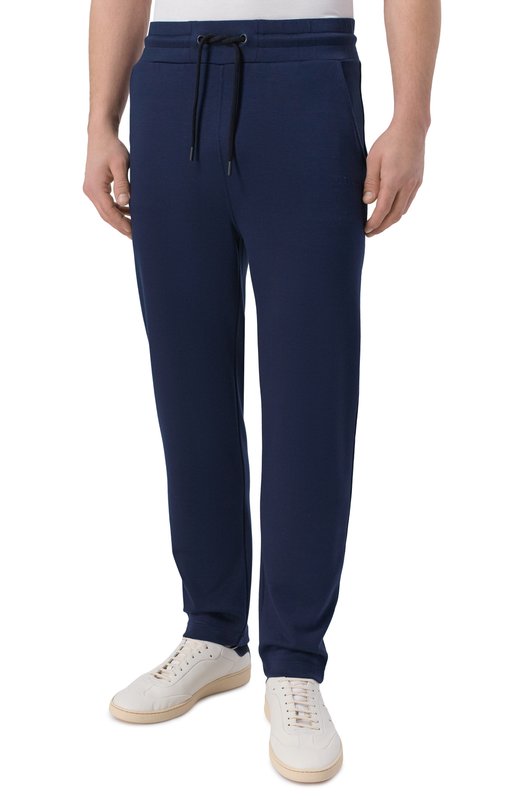 Брюки из вискозы Kiton UMM0750 Синий  UMM0750 Фото 3