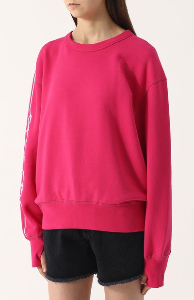 Однотонный хлопковый свитшот свободного кроя RAG AND BONE, арт. W282T22CG, фото 3