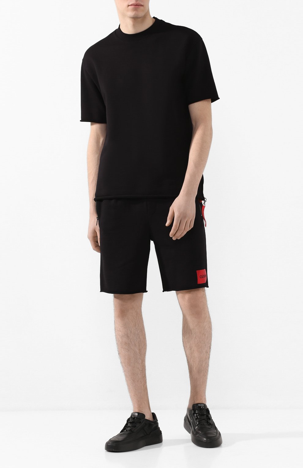 Хлопковые шорты HUGO, арт. 50425738, фото 2