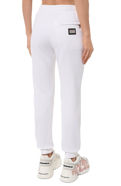Хлопковые джоггеры DOLCE & GABBANA, арт. FTC2KT/FU7DU, фото 4