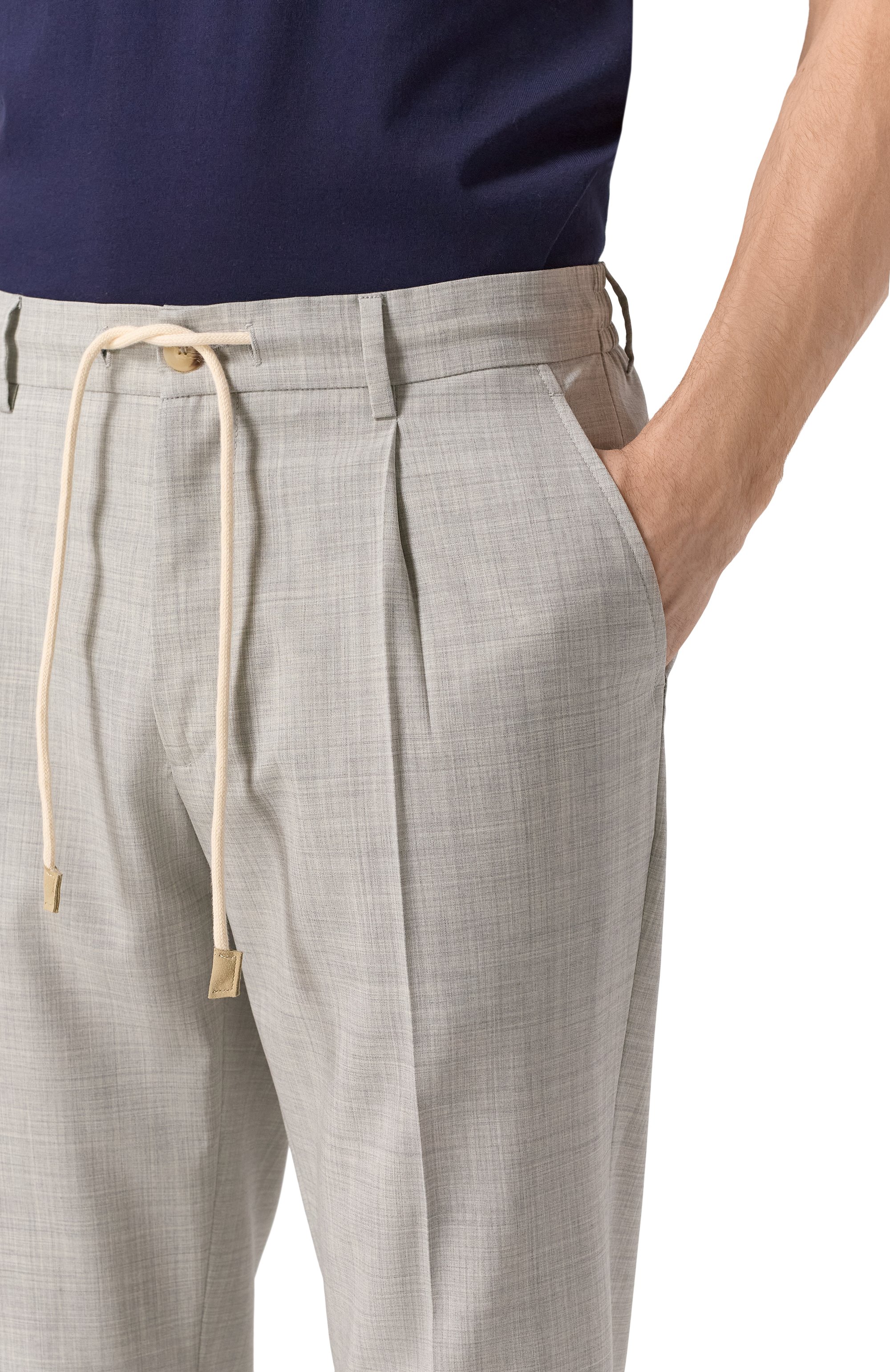 Шерстяные брюки GRAN SASSO, арт. 76115/58906, фото 5