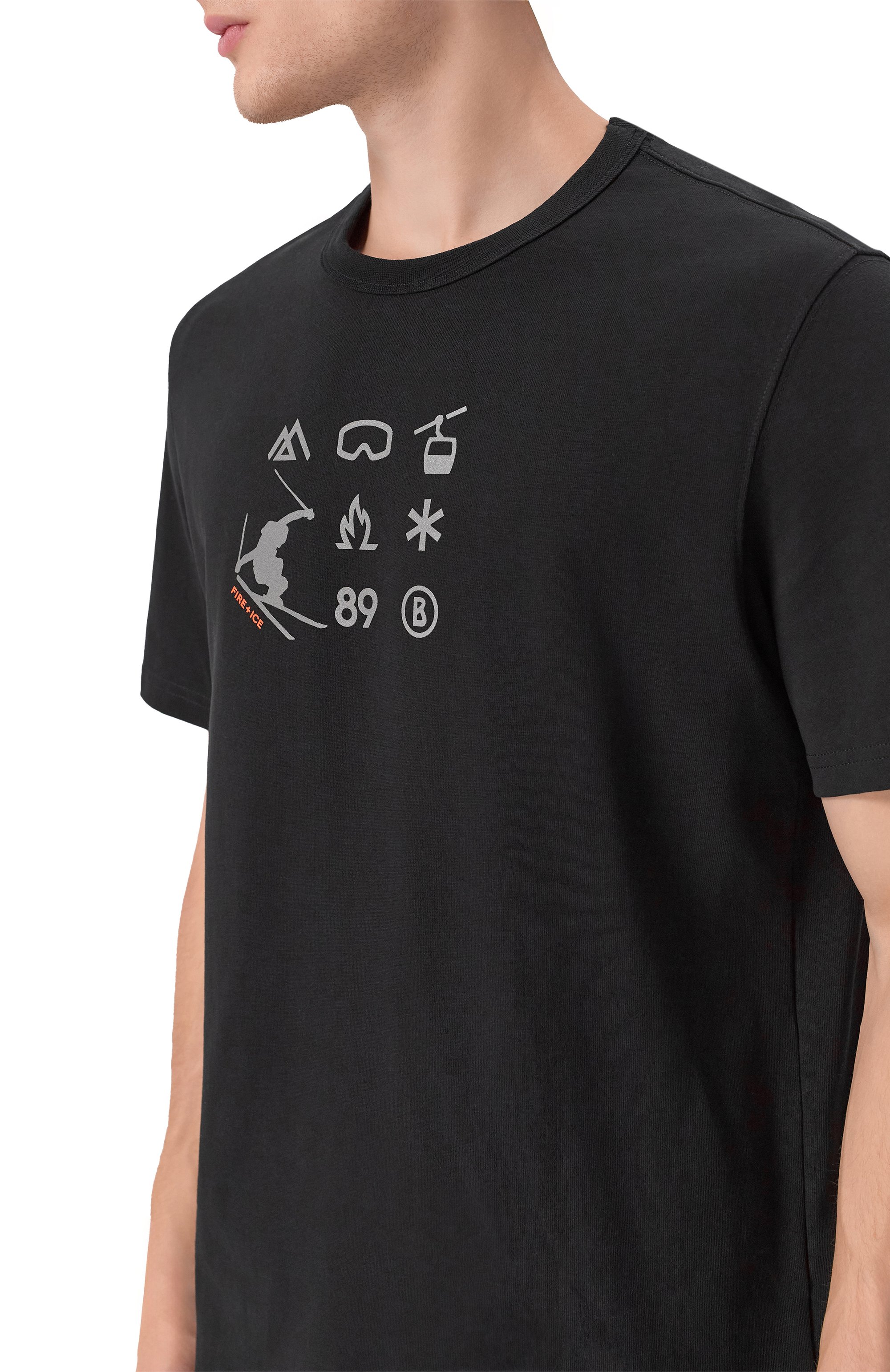 Хлопковая футболка BOGNER FIRE+ICE, арт. 54369760, фото 5