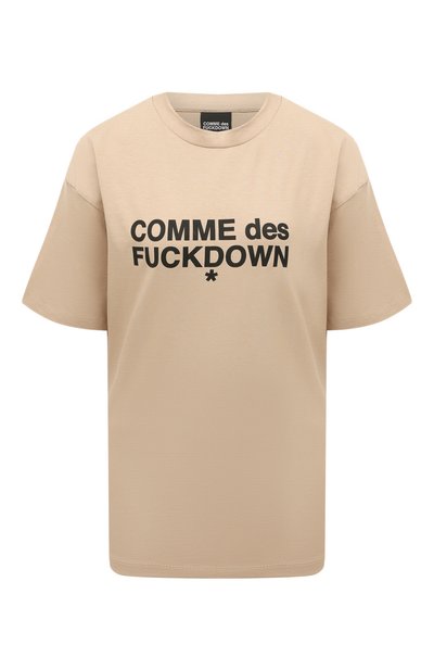 Хлопковая футболка COMME DES FUCKDOWN, арт. CDFD3171, фото 1