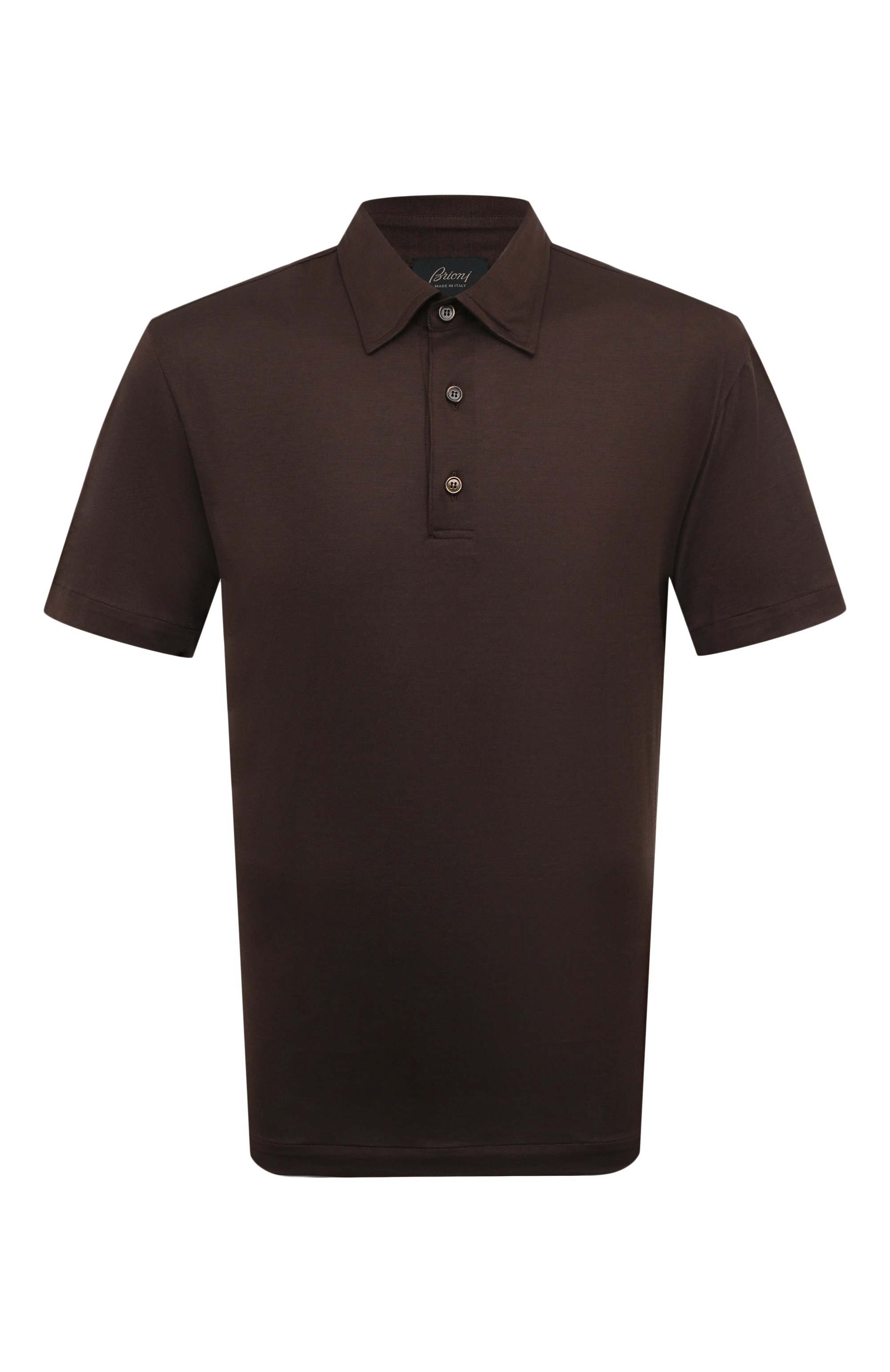 Поло из шелка и хлопка BRIONI, арт. UJPP0L/PB624, фото 1