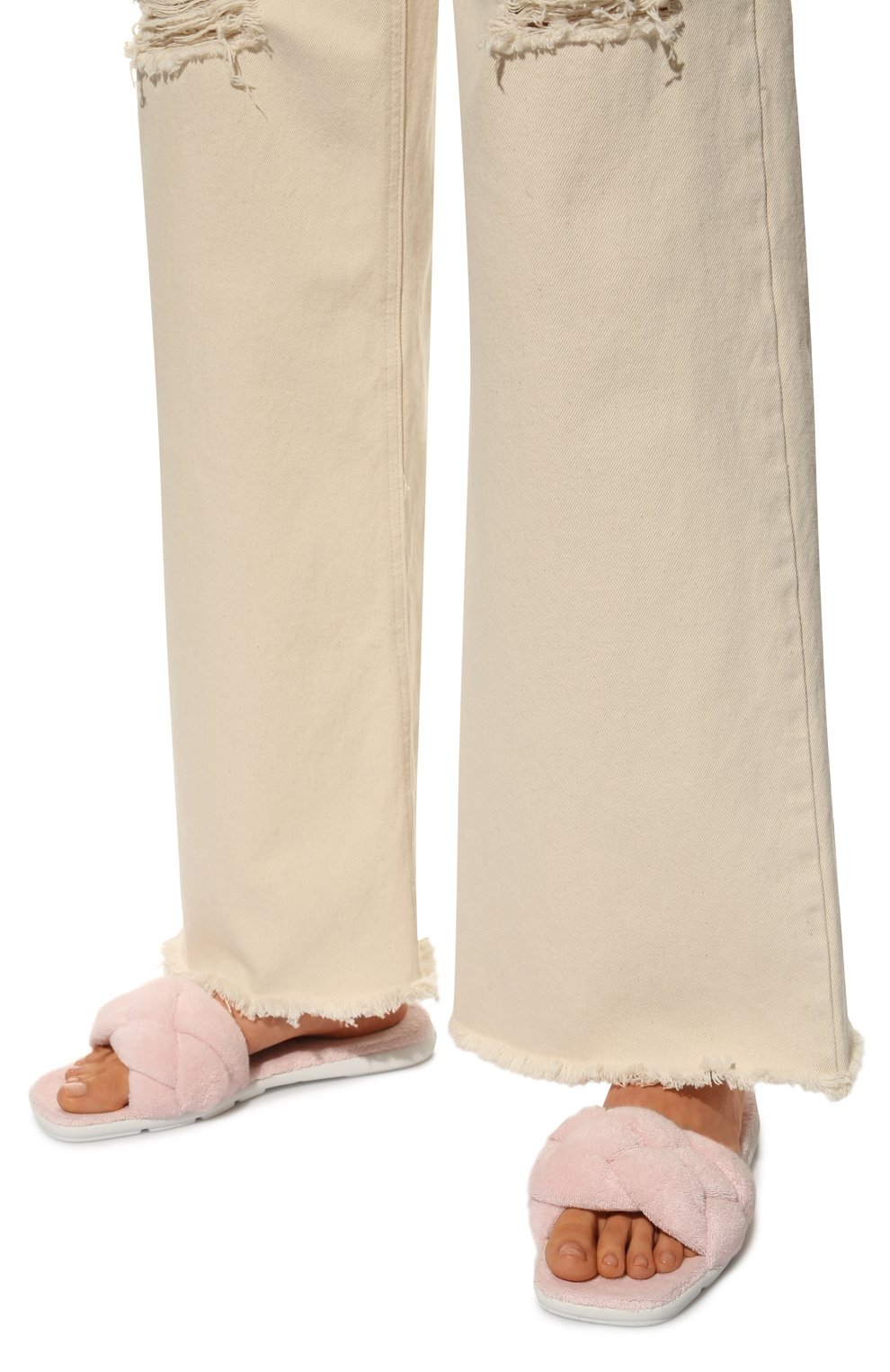 Текстильные шлепанцы MIU MIU, арт. 5XX543-H39-F0E18-005, фото 3