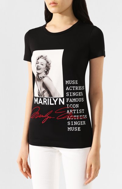 Хлопковая футболка DOLCE & GABBANA, арт. F8H32Z/G7VZD, фото 3