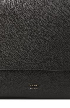 Женская сумка lia large KHAITE черного цвета, арт. H2035894/L894 | Фото 3 (Материал: Натуральная кожа; Размер: large)