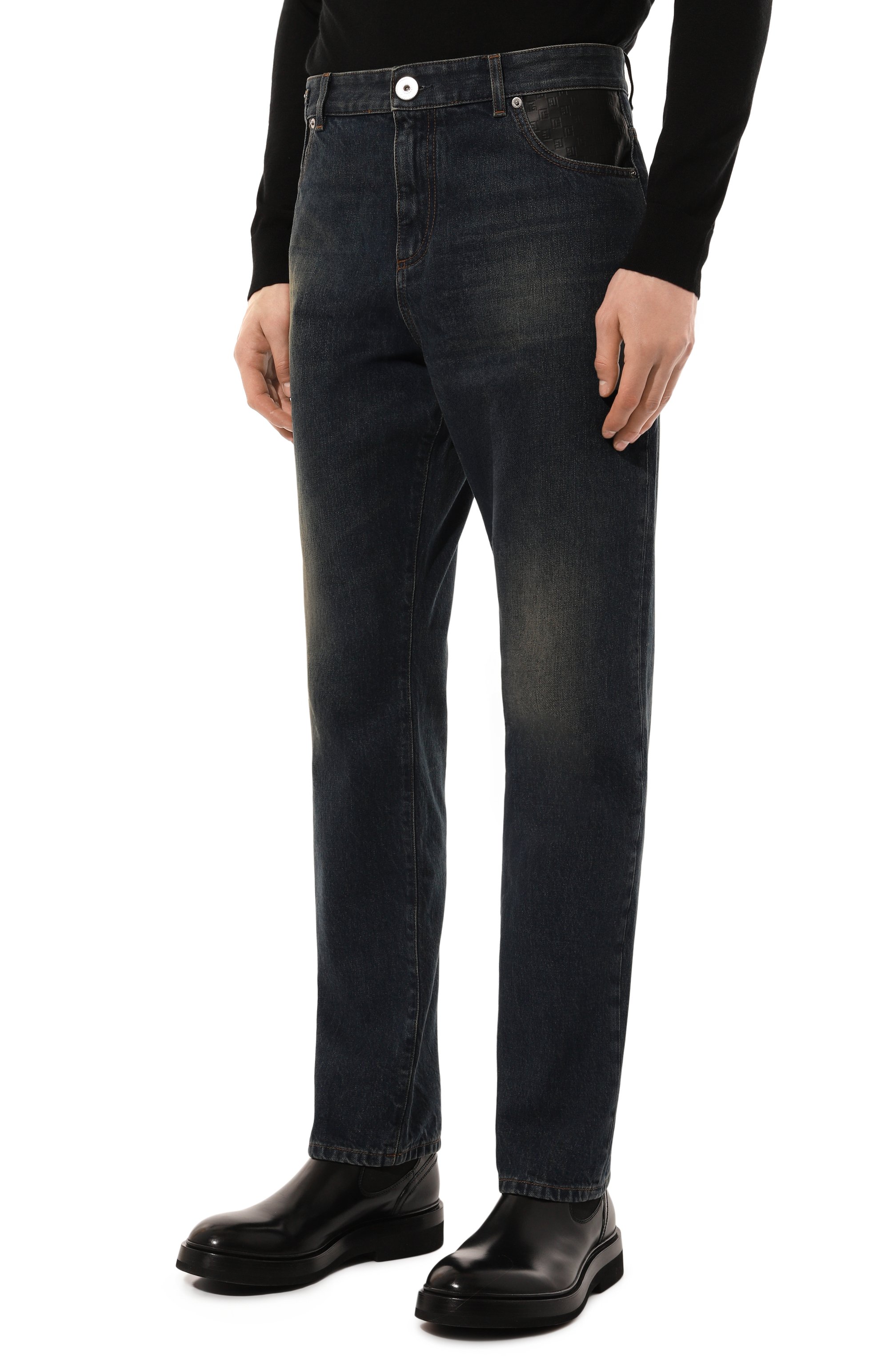 Джинсы BALMAIN, арт. BH0MI043/DD83, фото 3