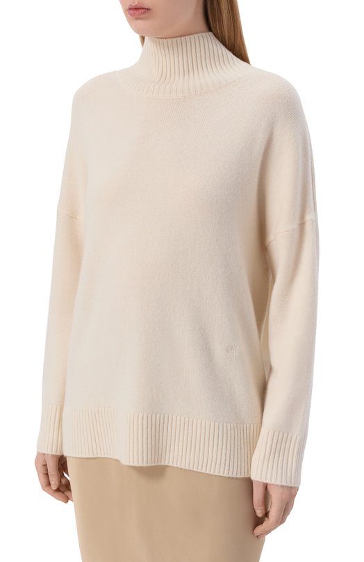 Кашемировый свитер The Kooples FPUL31037K Кремовый  FPUL31037K Фото 3