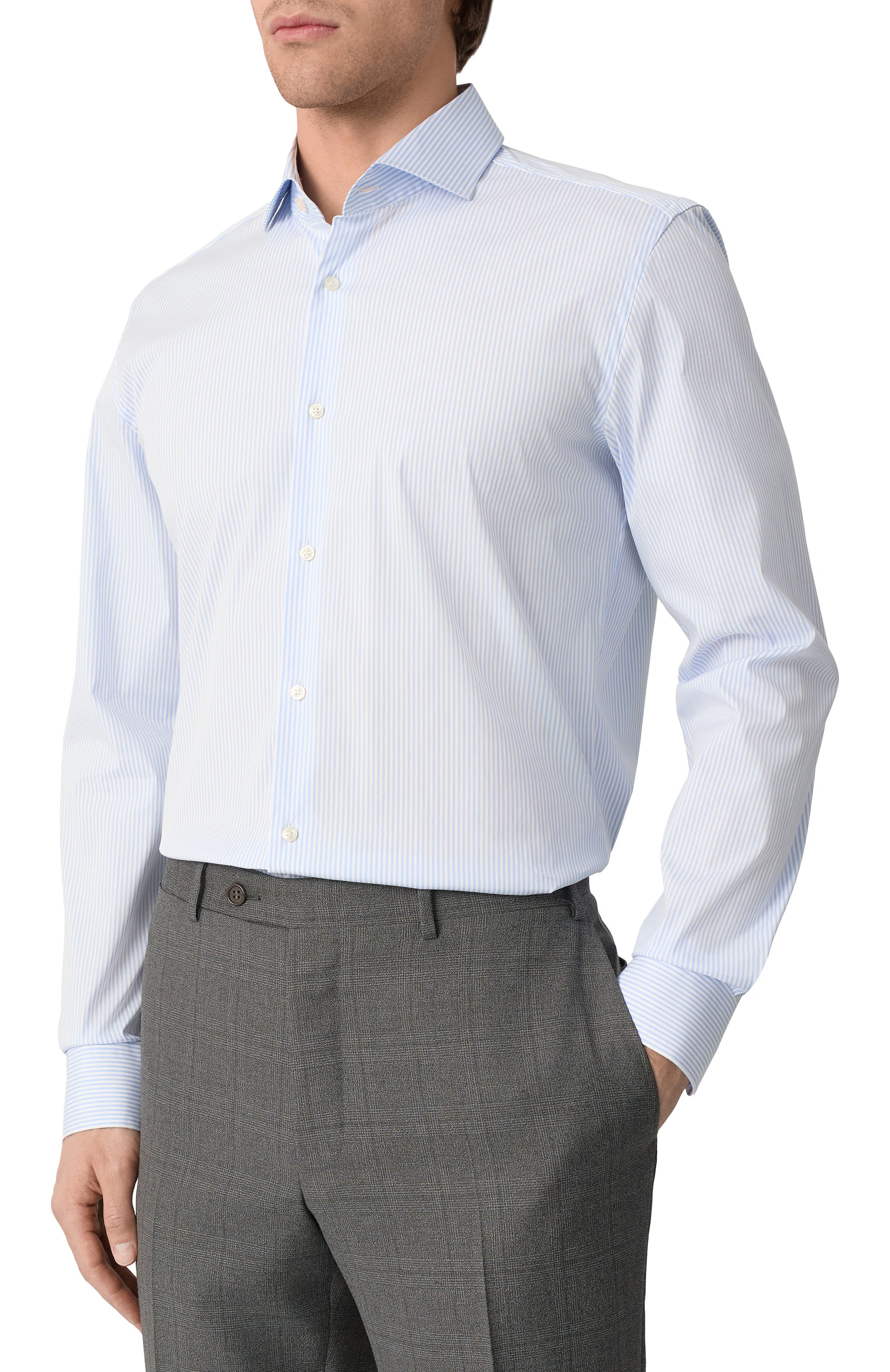 Хлопковая сорочка BOSS, арт. 50533433, фото 3