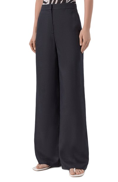 Льняные брюки MAX MARA STUDIO, арт. MSTTAPI0CA, фото 3