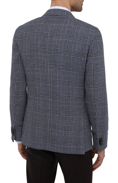 Пиджак из шерсти и льна ZEGNA, арт. 950714/1D7SG0, фото 4