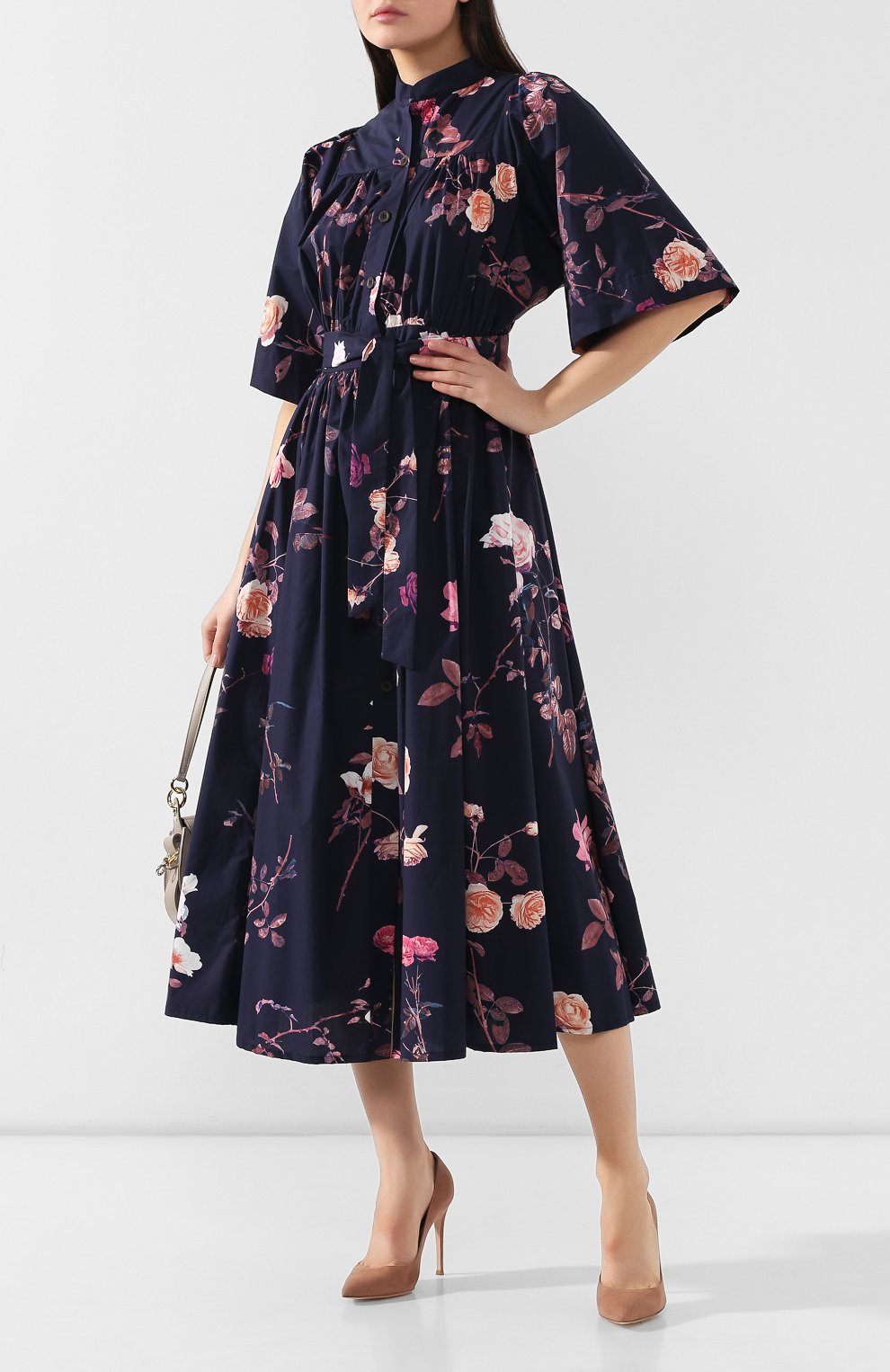 Хлопковое платье DRIES VAN NOTEN, арт. 192-31017-8007, фото 2
