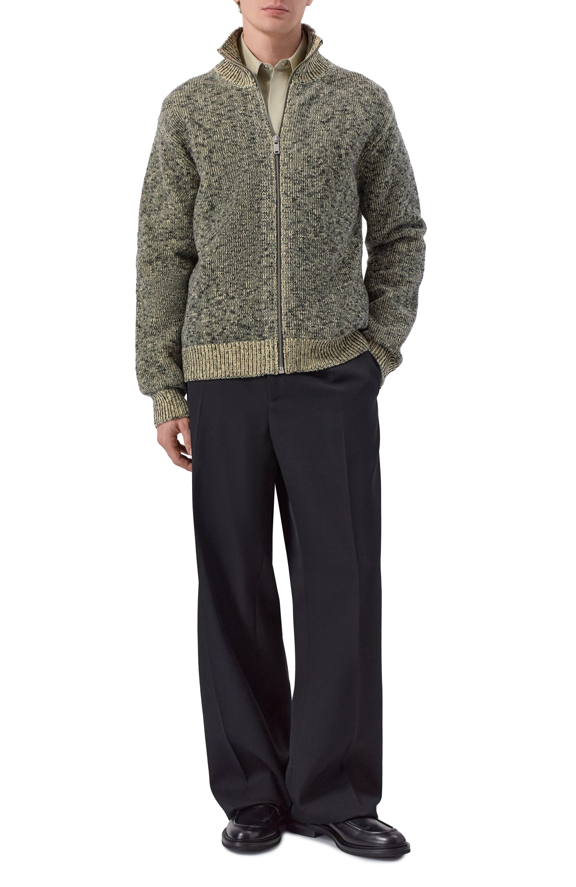 Кардиган из шерсти и хлопка JIL SANDER, арт. J61HP0006/J14825, фото 2