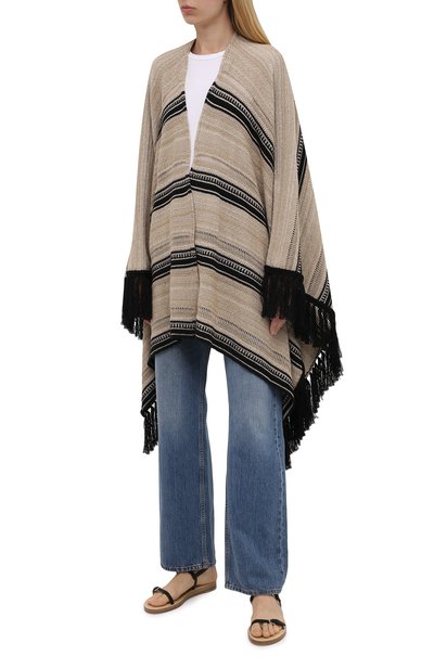 Пончо изо льна и шелка RALPH LAUREN, арт. 290845671, фото 3