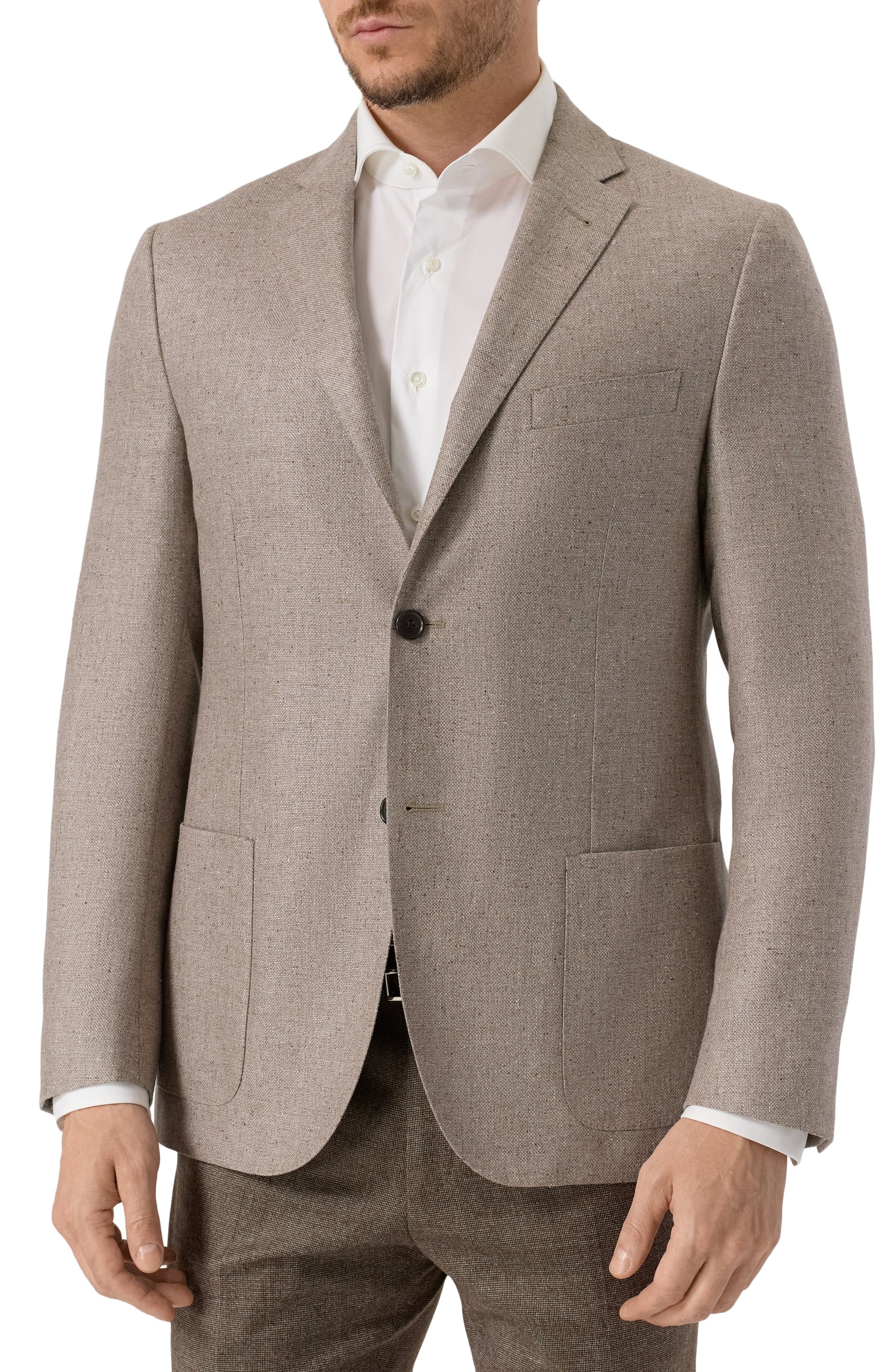 Пиджак из шелка и шерсти CORNELIANI, арт. 266002-2618264, фото 4