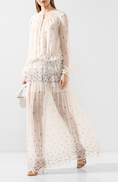 Шелковое платье AMIRI, арт. Y0W08237CH, фото 2