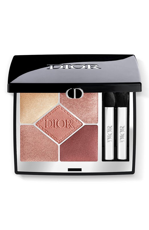 фото Пятицветные тени для век diorshow 5 couleurs, оттенок 743 розовый тюль (7g) dior