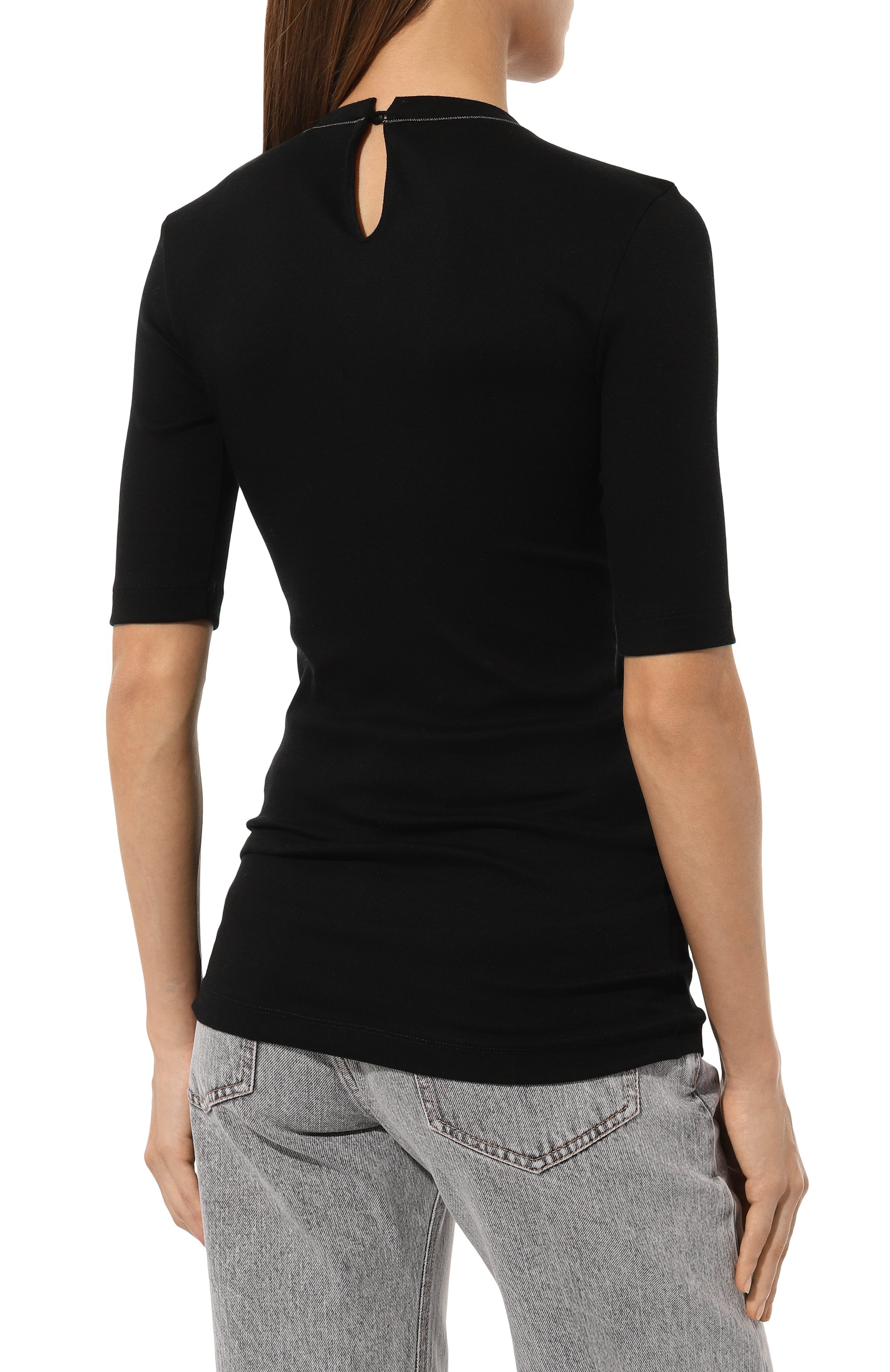 Хлопковый топ BRUNELLO CUCINELLI, арт. M0TC8BJ310, фото 4