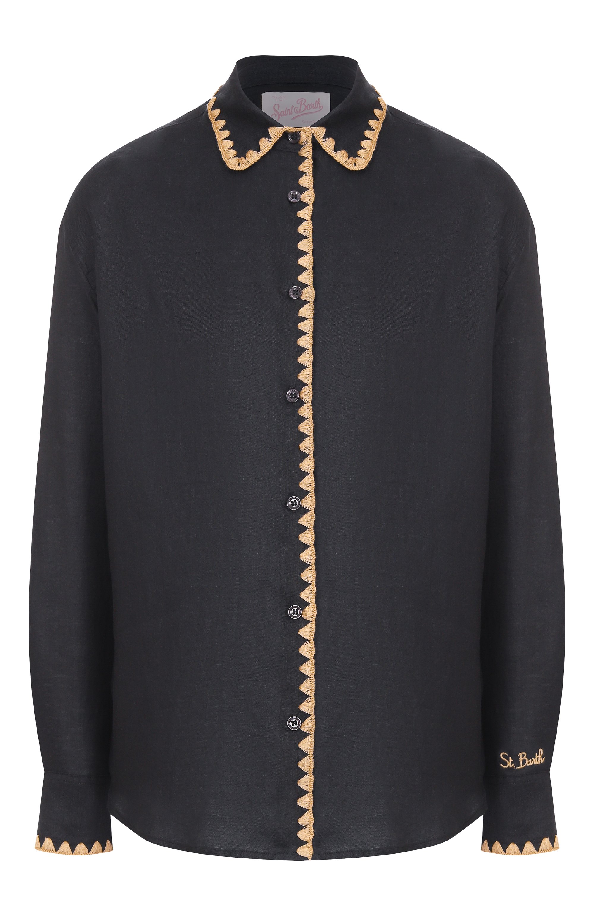 Льняная рубашка MC2 SAINT BARTH, арт. STBW MEREDITH/06868H, фото 1