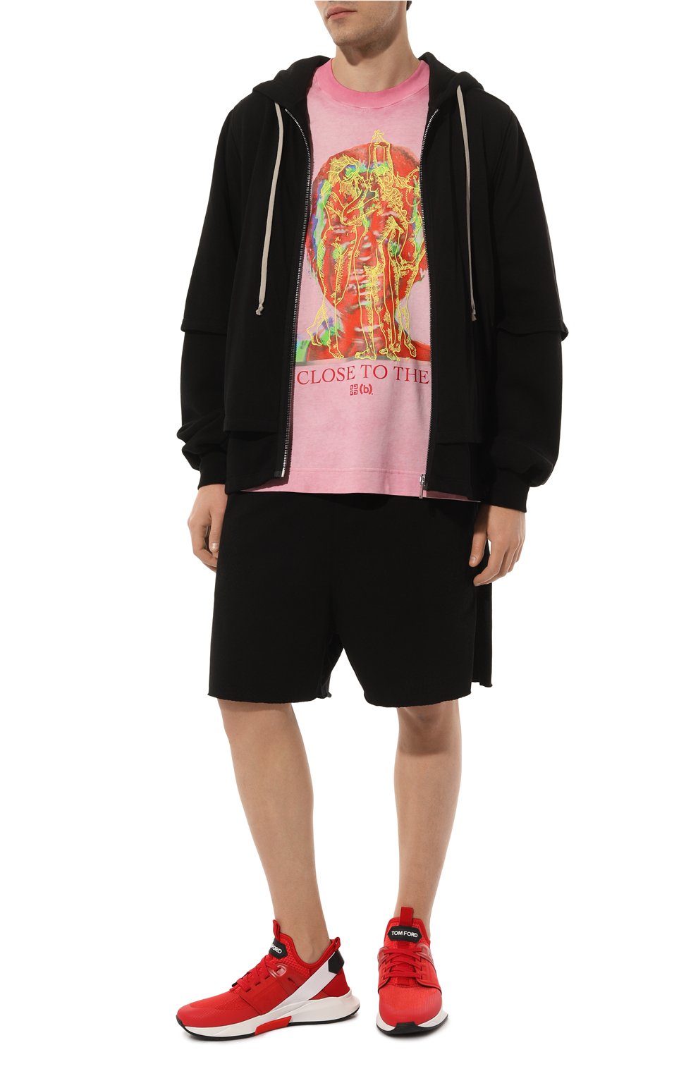 Хлопковая футболка GIVENCHY, арт. BM716N/3Y9L, фото 2