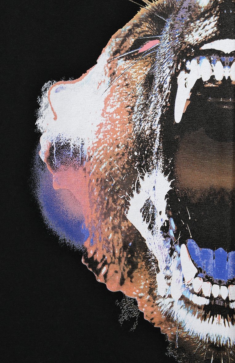 Детские хлопковые шорты MARCELO BURLON KIDS OF MILAN черного цвета, арт. 21E/B/MB/3251/0010/2-6Y | Фото 3 (Материал внешний: Хлопок; Мальчики Кросс-КТ: Шорты-одежда; Региональные ограничения белый список (Axapta Mercury): RU; Нос: Не проставлено; Материал сплава: Проставлено; Ростовка одежда: 6 лет | 116 см)