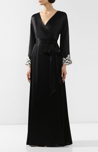 Шелковый халат LA PERLA, арт. 0019231, фото 3