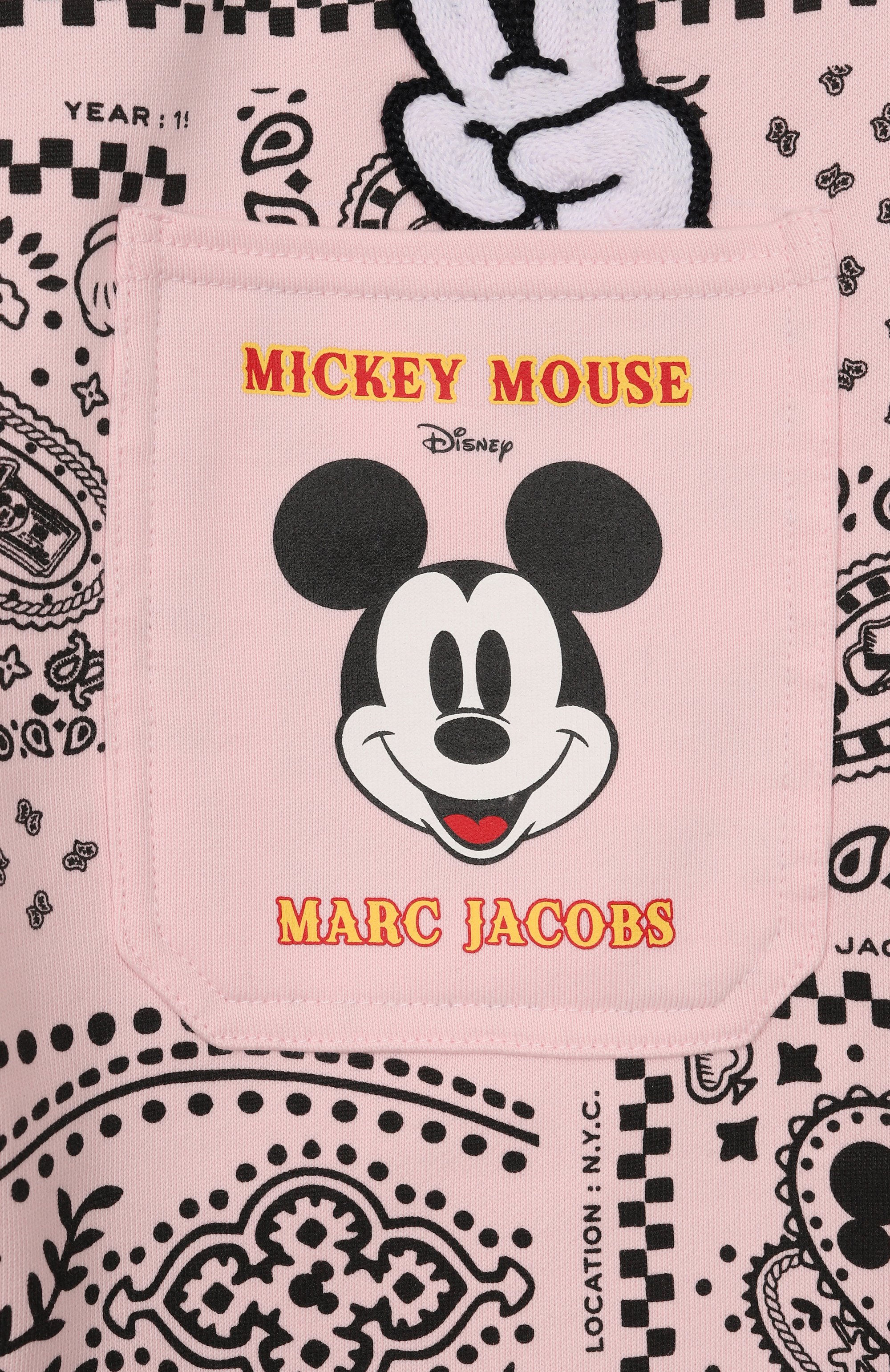 Хлопковые джоггеры MARC JACOBS (THE), арт. W60651, фото 3