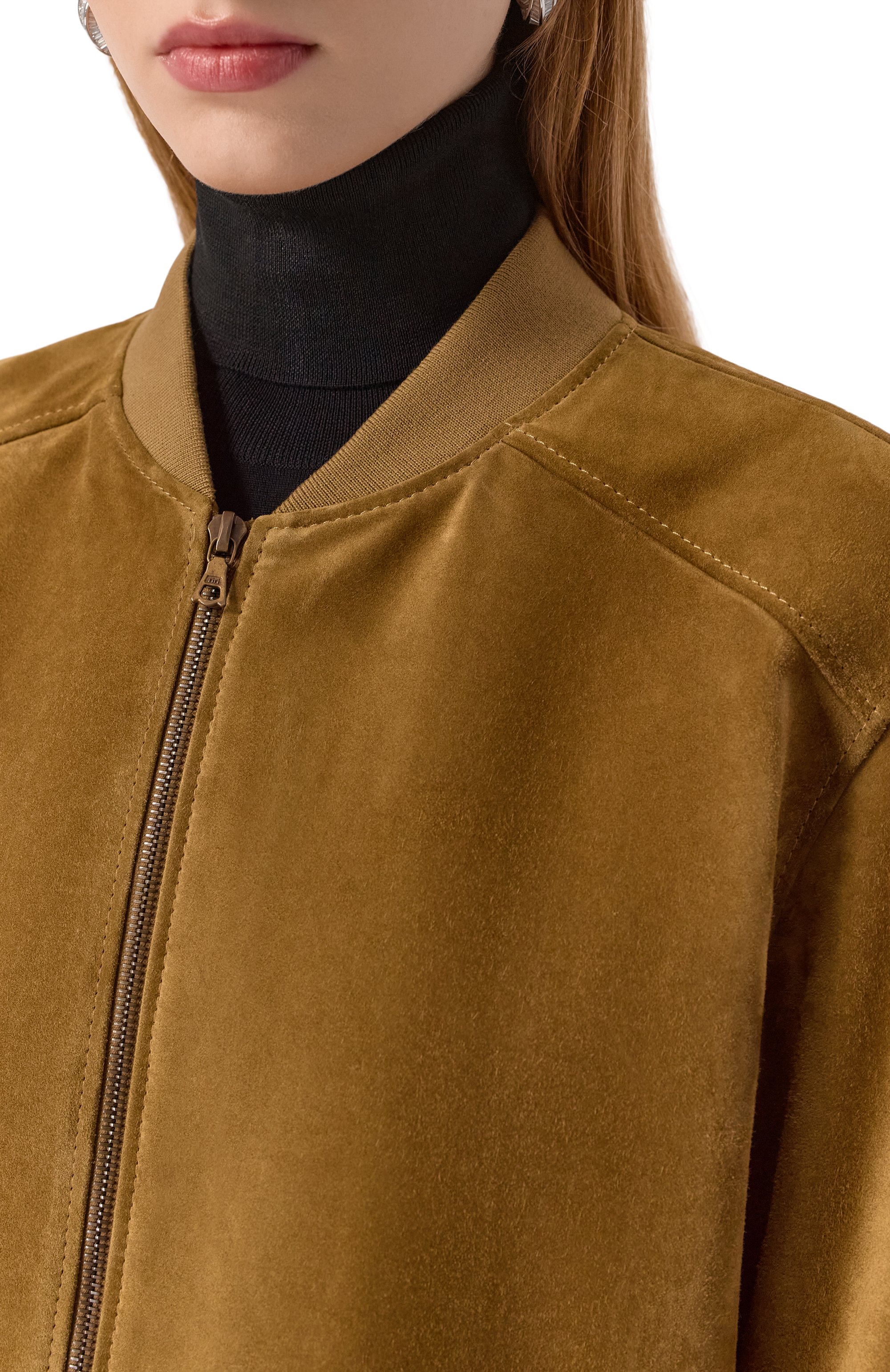 Замшевый бомбер MASLOV, арт. SMB01, фото 5