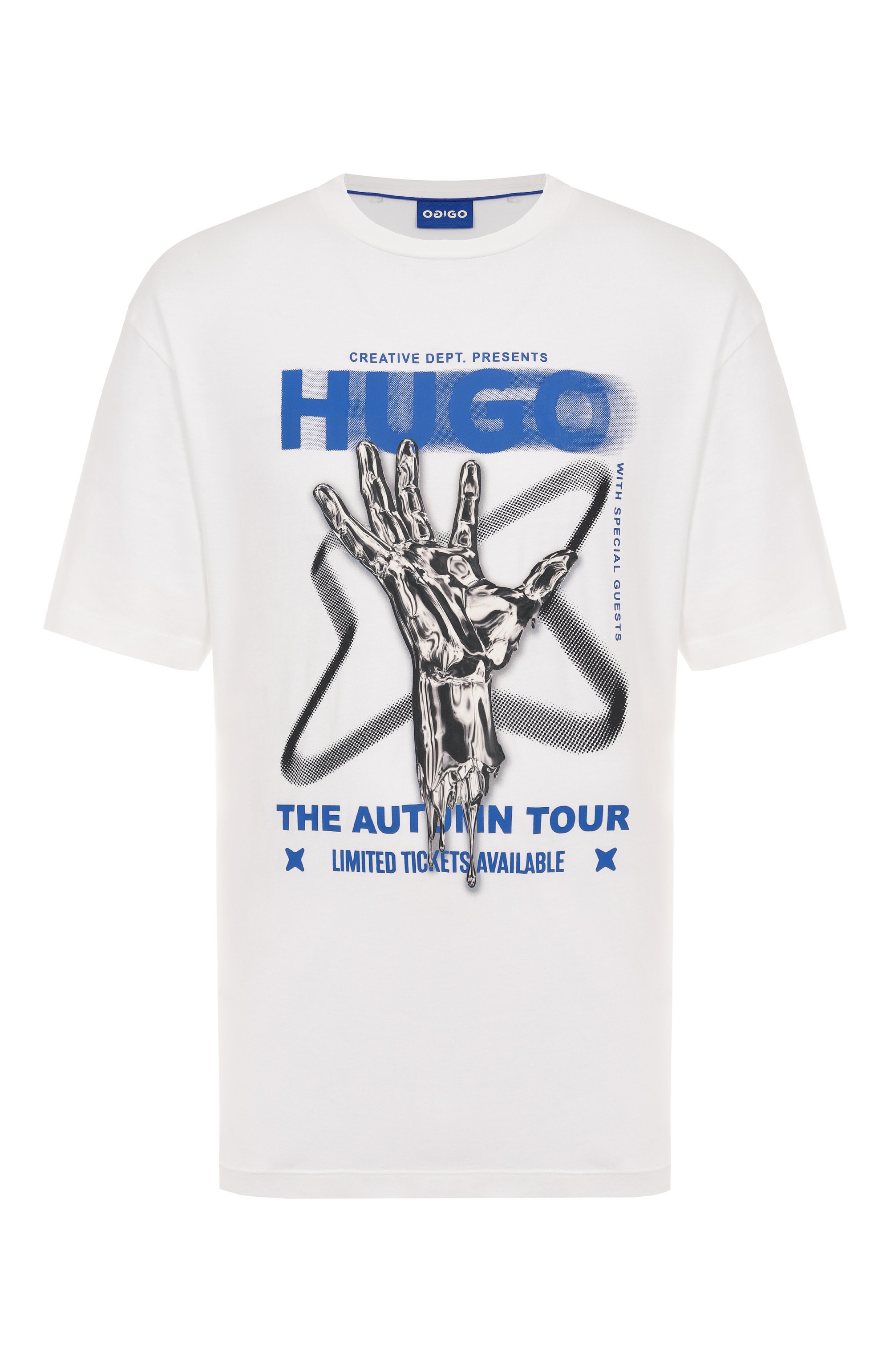 Хлопковая футболка HUGO BLUE, арт. 50543494, фото 1