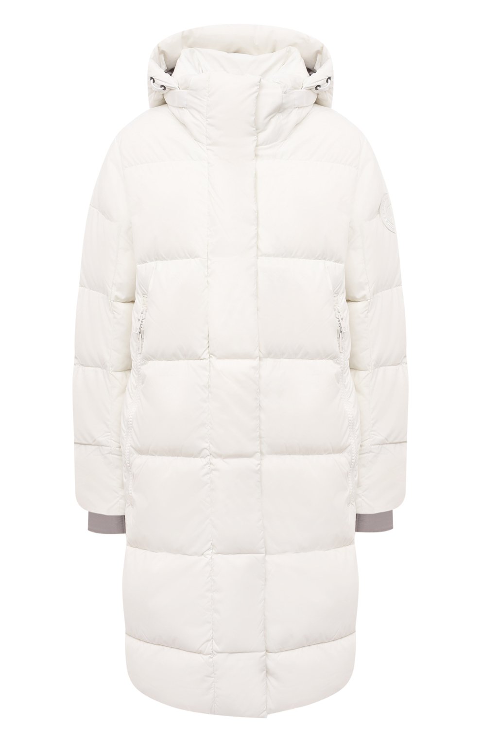 Пуховик CANADA GOOSE белого цвета по цене 146000 руб., арт. 2610LB1, фото 1 Пуховик CANADA GOOSE, арт. 2610LB1, фото 1