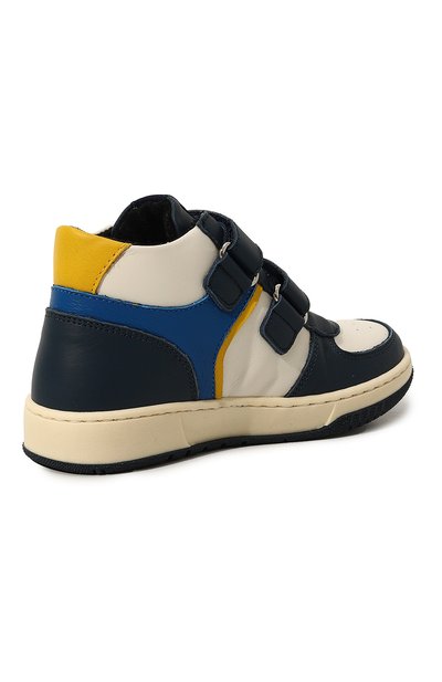 Высокие кеды из кожи WALKEY, арт. Y1B9-42586-1631B009/25-29, фото 3