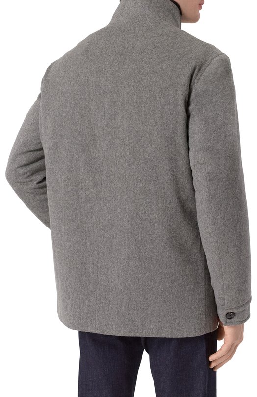 Шерстяная куртка Sartoria Latorre VALERI0/UG0706 Серый  VALERI0/UG0706 Фото 4
