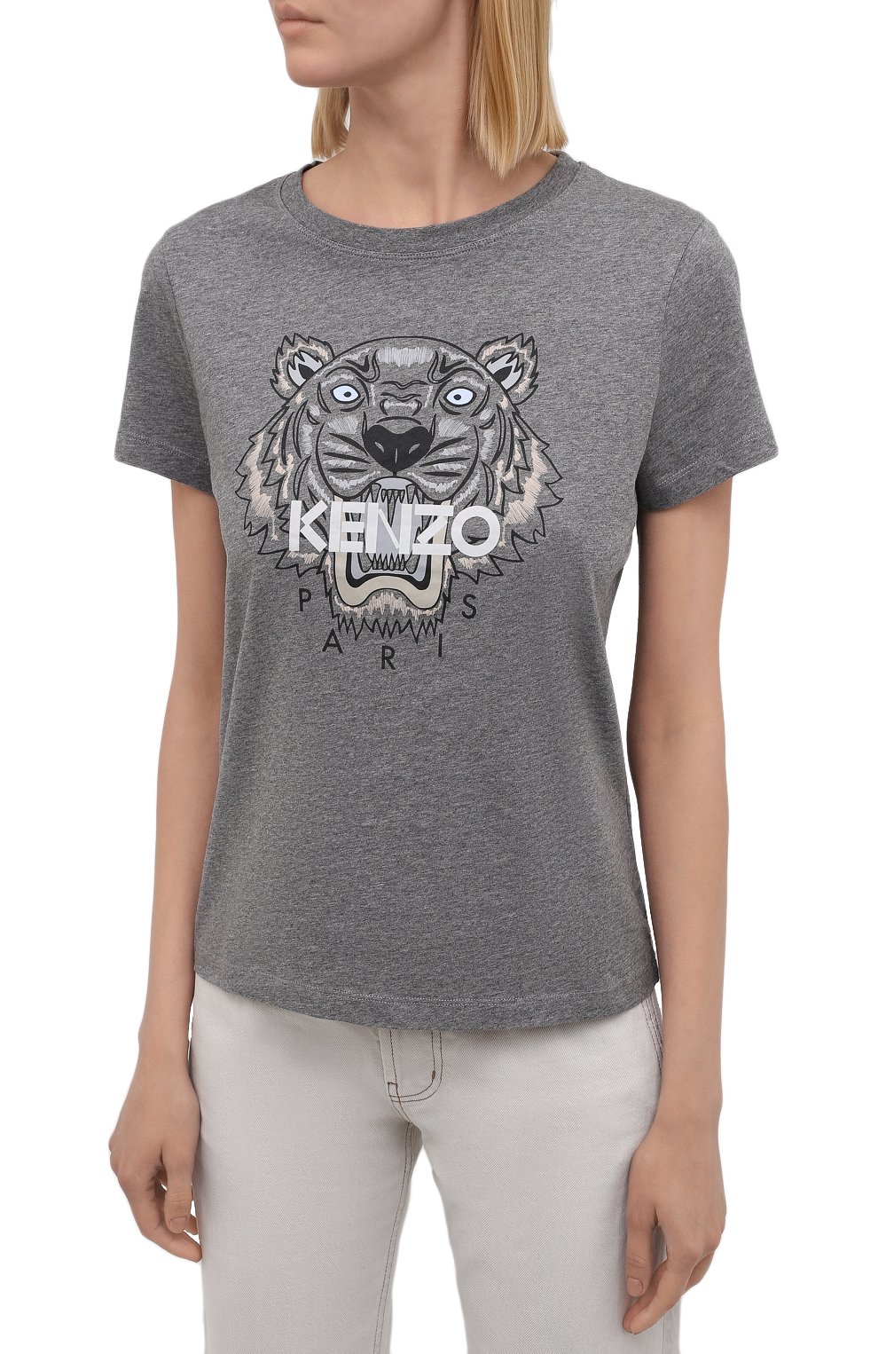Хлопковая футболка KENZO, арт. FB62TS8464YB, фото 3
