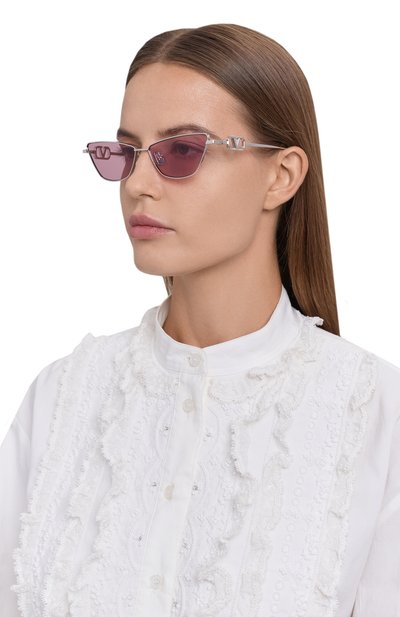 Солнцезащитные очки VALENTINO, арт. VLS-135C-61/SLV, фото 2