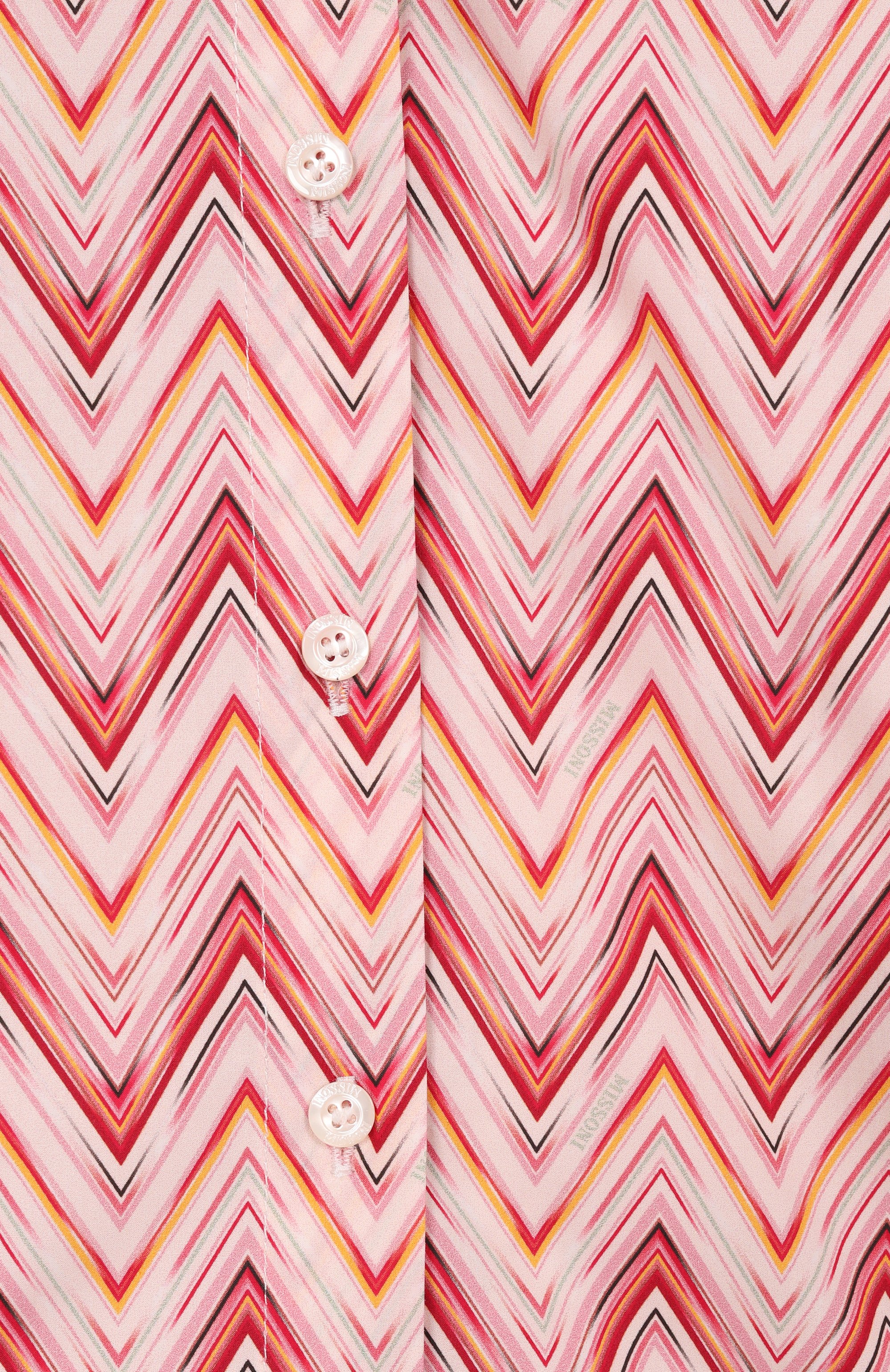 Хлопковая рубашка MISSONI розового цвета по цене 27850 руб., арт. MY5A71/P0597_001, фото 3 Хлопковая рубашка MISSONI, арт. MY5A71/P0597_001, фото 3