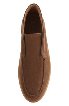 Мужские замшевые ботинки TOD’S коричневого цвета, арт. XXM52B0CW20RE0 | Фото 5 (Материал внутренний: Натуральная кожа; Подошва: Плоская; Мужское Кросс-КТ: Ботинки-обувь; Материал внешний: Замша, Натуральная кожа; Материал утеплителя: Без утеплителя; Драгоценные камни: Проставлено; Материал сплава: Проставлено)
